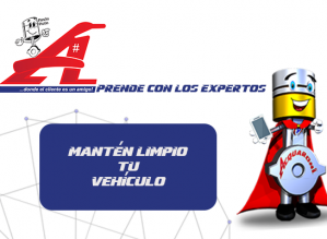 MANTEN LIMPIO TU VEHICULO