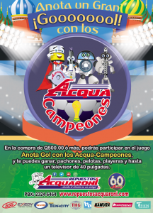 Poster Mundial Acquaroni 2018